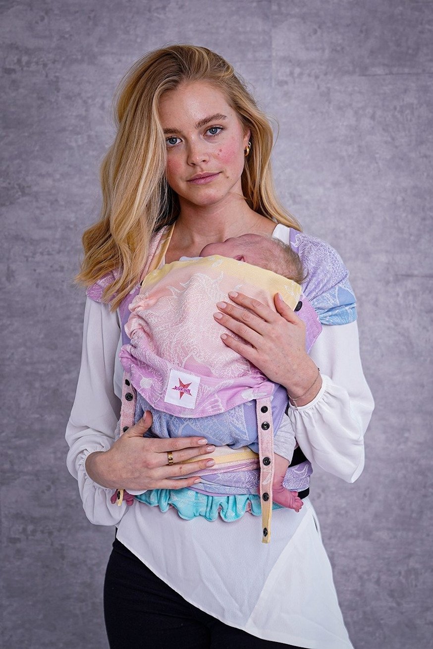 Babytrage WrapStar First Unicorn Melodie - KOKADI